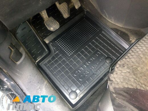 Водительский коврик в салон Citroen C3 Picasso 2009- (Avto-Gumm)