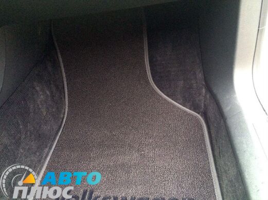 Ворсовые коврики в салон Volkswagen Passat B7 10-/CC 08- черные Milan