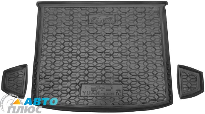 Автомобильный коврик в багажник BYD Yuan Plus 2021- верхняя полка (AVTO-Gumm)