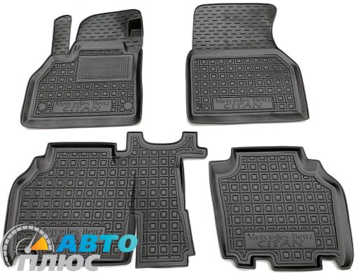 Автомобильные коврики в салон Mercedes Citan 2012- (Avto-Gumm)