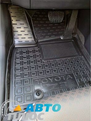 Автомобильные коврики в салон Toyota bZ3 2022- (AVTO-Gumm)