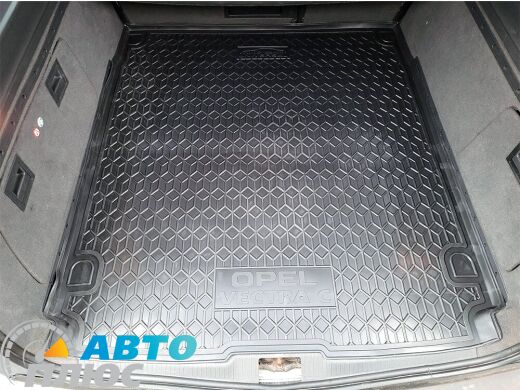 Автомобильный коврик в багажник Opel Vectra C 2002- Universal (AVTO-Gumm)