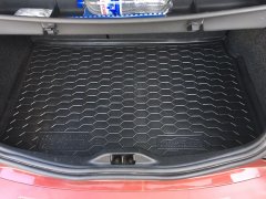 Автомобильный коврик в багажник Renault Megane 2 2002- Hatchback (Avto-Gumm)