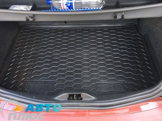 Автомобильный коврик в багажник Renault Megane 2 2002- Hatchback (Avto-Gumm)