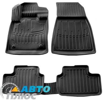 3D Коврики в салон автомобиля Volvo C40 Recharge 21-/XC40 Recharge 20- (Stingray)