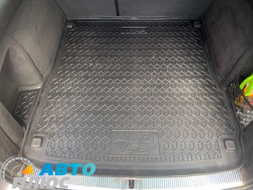 Автомобильный коврик в багажник Audi A6 (C6) 2005- Universal (Avto-Gumm)