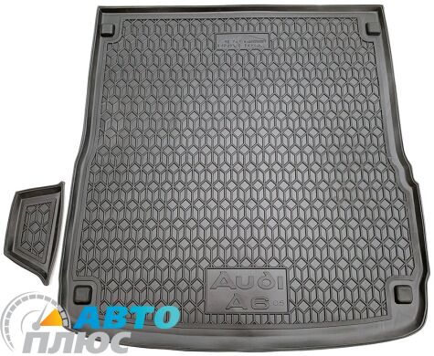 Автомобильный коврик в багажник Audi A6 (C6) 2005- Universal (Avto-Gumm)