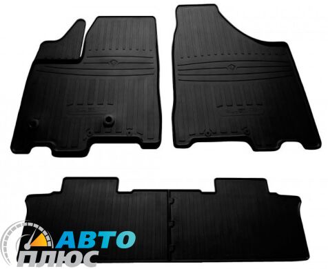 Резиновые коврики в салон Toyota Sienna 3 2010- 4 шт. (Stingray)