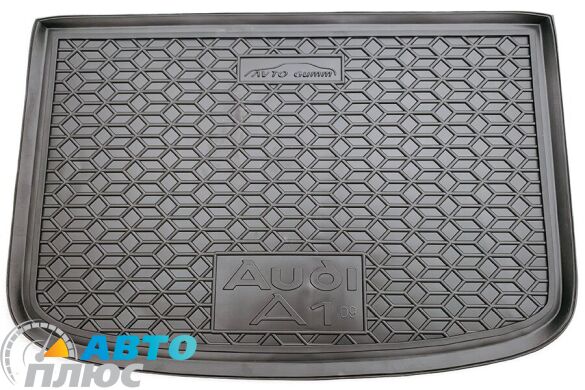 Автомобильный коврик в багажник Audi A1 2010-2018 (AVTO-Gumm)