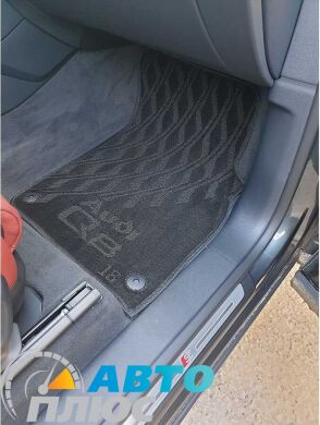 Композитні килимки в салон Audi Q8 2018- (V) чорні AVTO-Tex