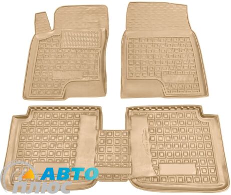 Автомобильные коврики в салон Toyota Camry 20 1997- бежевые (AVTO-Gumm)