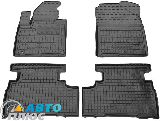 Автомобильные коврики в салон Kia Sorento 2015- (5 мест) (Avto-Gumm)