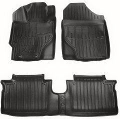 3D Коврики в салон автомобиля Toyota Yaris 2011-2020 (Stingray)