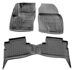 3D Коврики в салон автомобиля Ford C-Max 2010-2019 (Stingray)