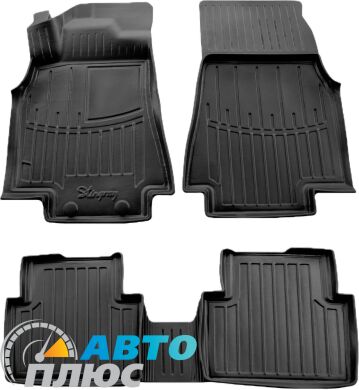 3D Коврики в салон автомобиля Mercedes-Benz B-Class (W245) 2005-2011 (Stingray)