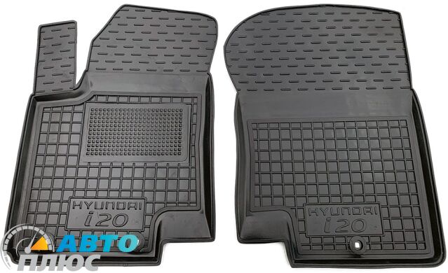 Передние коврики в автомобиль Hyundai i20 2008- (Avto-Gumm)