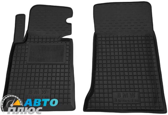 Передние коврики в автомобиль BMW 3 (E46) 1998-2005 (Avto-Gumm)