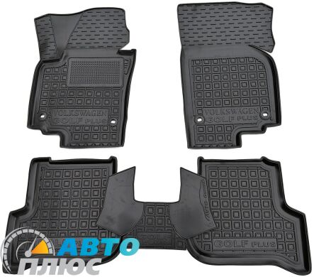 Автомобільні килимки в салон Volkswagen Golf Plus 2004- (AVTO-Gumm)