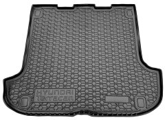 Автомобильный коврик в багажник Hyundai Terracan 2001-2007 (AVTO-Gumm)