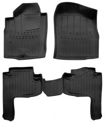 3D Коврики в салон автомобиля Toyota Land Cruiser Prado (90) 1996-2002 (Stingray)