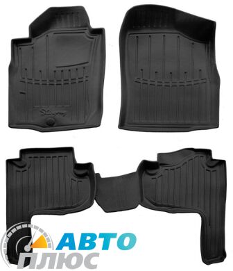 3D Килимки в салон автомобіля Toyota Land Cruiser Prado (90) 1996-2002 5 дверей (Stingray)