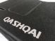 Коврики в салон текстильные Nissan Qashqai 2014- черные Стандарт
