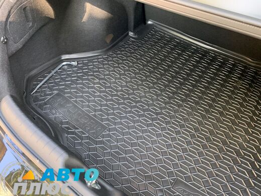 Автомобильный коврик в багажник Hyundai Elantra 2021- (AVTO-Gumm)