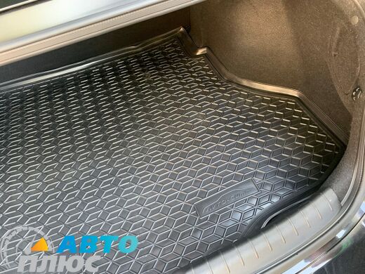 Автомобильный коврик в багажник Hyundai Elantra 2021- (AVTO-Gumm)