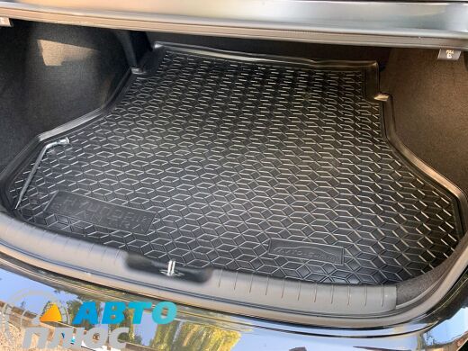 Автомобильный коврик в багажник Hyundai Elantra 2021- (AVTO-Gumm)