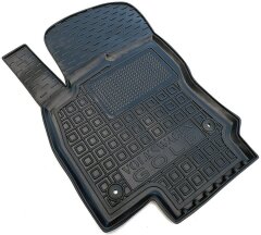 Водительский коврик в салон Volkswagen Golf 8 2020- (AVTO-Gumm)