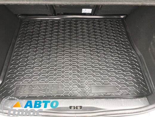Автомобильный коврик в багажник Renault Scenic 3 2009- (AVTO-Gumm)