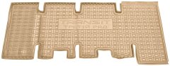 Автомобильные коврики в салон Ford Transit (mk7) 2014- пасс. (3-й ряд) бежевые (AVTO-Gumm)