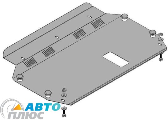 Металлическая защита двигателя Hyundai Accent 2006- (Кolchuga) Standart