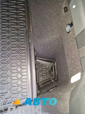 Автомобильный коврик в багажник Volkswagen Tayron 2025- 5 мест (AVTO-Gumm)