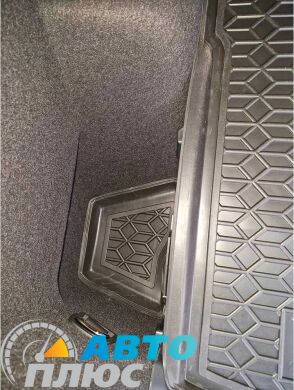 Автомобильный коврик в багажник Volkswagen Tayron 2025- 5 мест (AVTO-Gumm)
