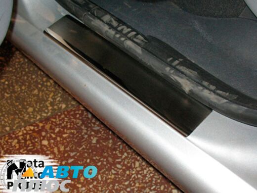 Накладки на пороги Citroen C3 2002-2010 (Premium)
