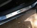 Накладки на пороги Mazda 3 2014- (Premium)