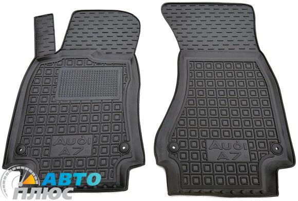 Передні килимки в автомобіль Audi A7 (4G) Sportback 2011- (Avto-Gumm)