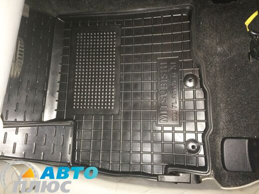 Водительский коврик в салон Mitsubishi Outlander XL 2007-2012 (Avto-Gumm)