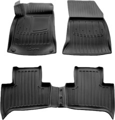 3D Килимки в салон автомобіля Mercedes B (W246) 2014-2018 Electric Drive (Stingray)