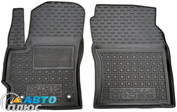 Передние коврики в автомобиль Toyota Corolla Cross 2022- (AVTO-Gumm)