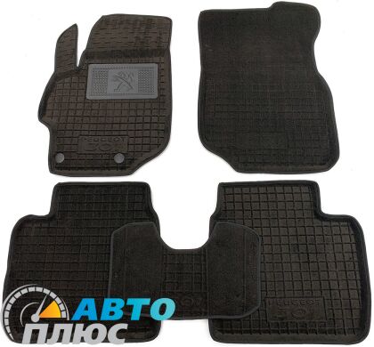 Гибридные коврики в салон Peugeot 301 2013- (Avto-Gumm)
