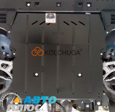 Металлическая защита двигателя Citroen Berlingo 2019- (V-1,5 HDI) (Кolchuga) Standart