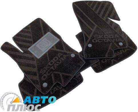 Композитные коврики в салон Skoda Octavia A7 2013- (X) AVTO-Tex