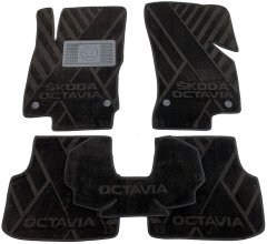 Композитные коврики в салон Skoda Octavia A7 2013- (X) AVTO-Tex