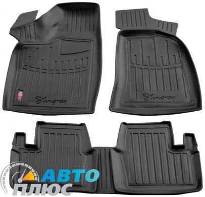 3D Коврики в салон автомобиля Volvo XC90 2014- (Stingray)