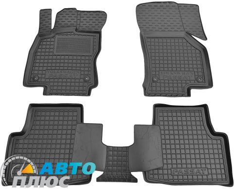Автомобільні килимки в салон Volkswagen Passat B8 2015- (Avto-Gumm)