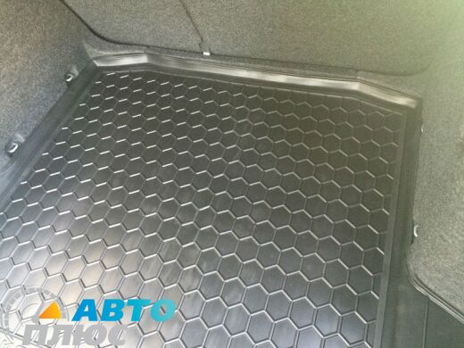 Автомобильный коврик в багажник Skoda Octavia A7 2013- Liftback (Avto-Gumm)