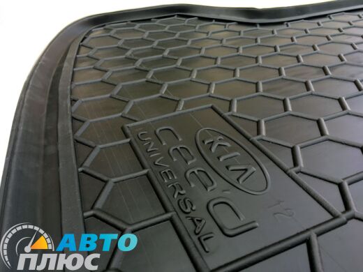 Автомобильный коврик в багажник Kia Ceed (JD) 2012- Universal (Avto-Gumm)
