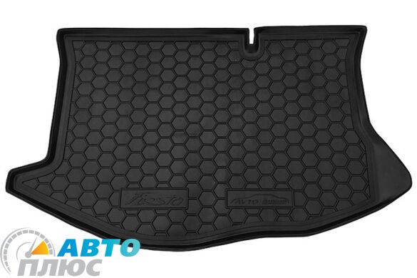 Автомобильный коврик в багажник Ford Fiesta 2008-2015 (Avto-Gumm)